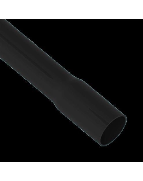 Zdjęcie: Rura kielichowana RLM 20 mm - 2 m czarna AKS Zielonka