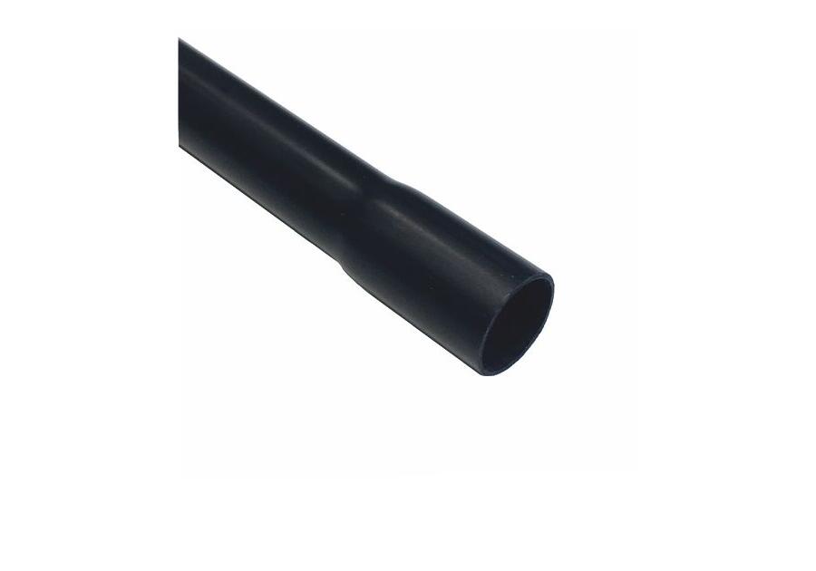 Zdjęcie: Rura kielichowana RLM 20 mm - 2 m czarna AKS Zielonka