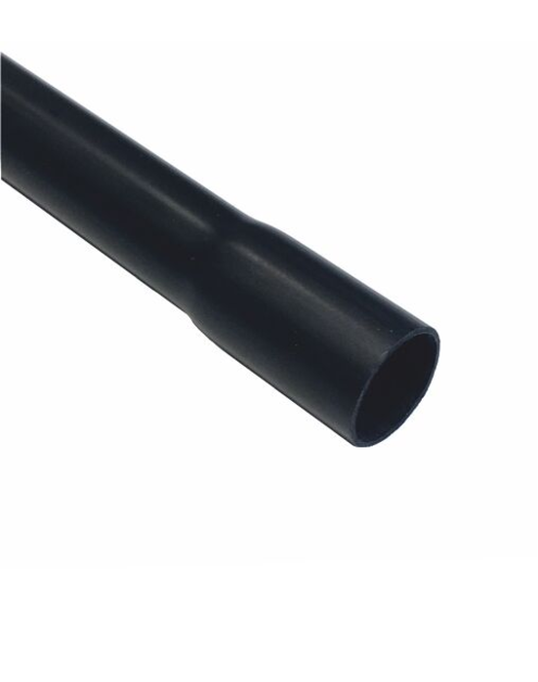 Zdjęcie: Rura kielichowana RLM 20 mm - 2 m czarna AKS Zielonka