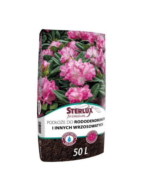 Zdjęcie: Podłoże do rododendronów i innych wrzosowatych 50 L STERLUX PREMIUM