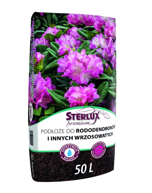 Zdjęcie: Podłoże do rododendronów i innych wrzosowatych 50 L STERLUX PREMIUM