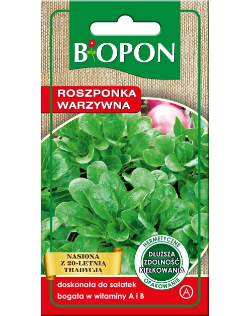 Zdjęcie: Roszponka warzywna 2 g BIOPON