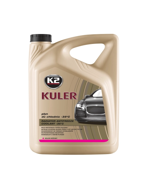 Zdjęcie: Płyn do chłodnic 5 L różowy Kuler K2
