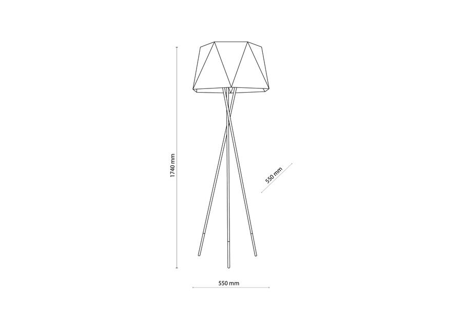 Zdjęcie: Lampa podłogowa Ivo 3110 TK LIGHTING