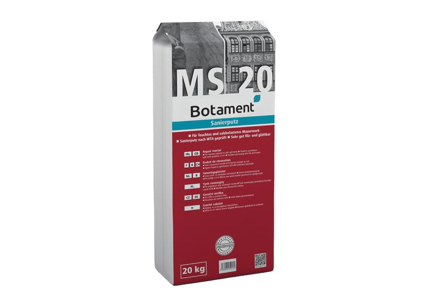 Zdjęcie: Tynk renowacyjny  MS 20 - 20 kg BOTAMENT