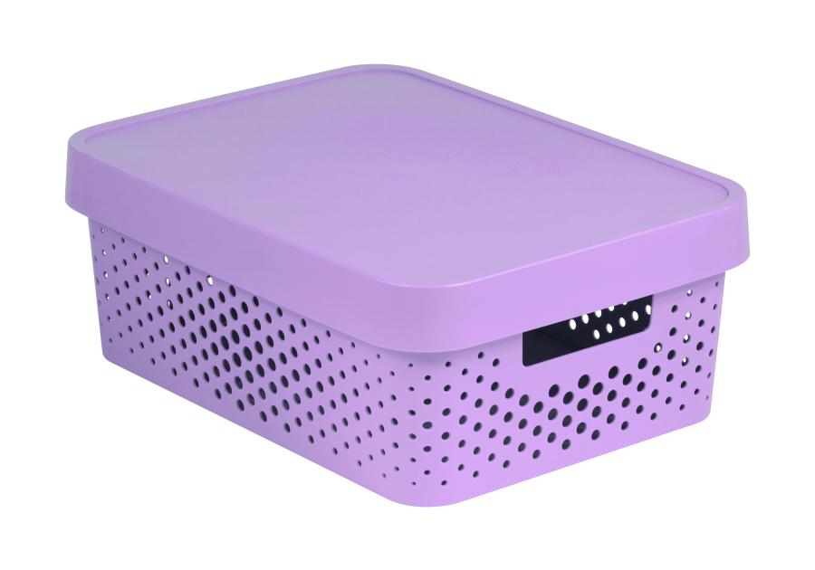 Zdjęcie: Pojemnik ażurowy Infinity 11 L różowy ALSEA