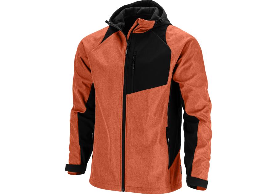 Zdjęcie: Kurtka Softshell z kapturem ceglasto-czarna, "L", CE, LAHTI PRO