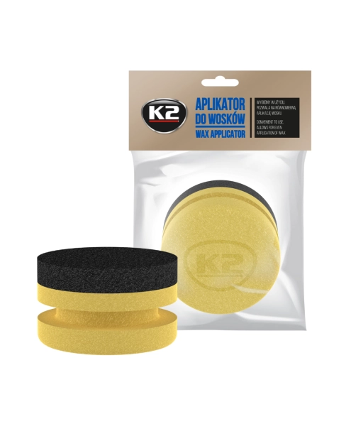Zdjęcie: Aplikator gąbkowy z uchwytem do wosków K2