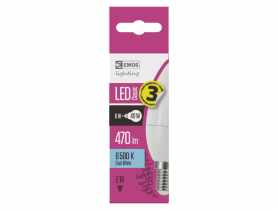 Żarówka LED Classic świeczka, E14, 5 W (40 W), 470 lm, zimna biel EMOS