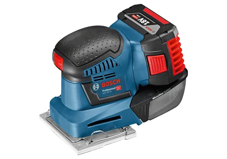 Zdjęcie: Szlifierka oscylacyjna Pro Heavy Duty GSS 18V-10 BOSCH