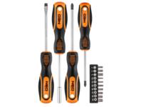 Zdjęcie: Wkrętaki i końcówki wkrętakowe, zestaw 14 sztuk NEO