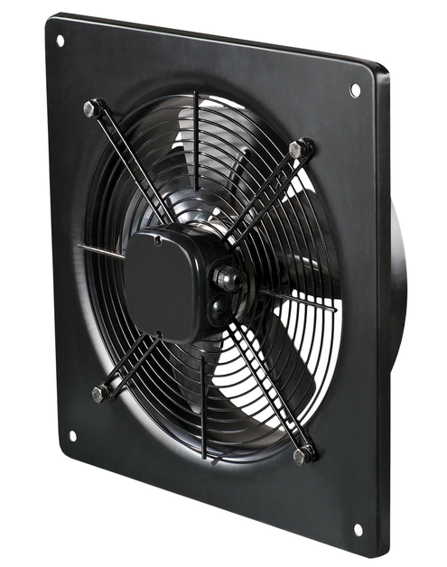 Zdjęcie: Wentylator osiowy w obudowie ze stali z powłoką polimerową 520 mm, 7060 m3/h, 230 V VENTIKA