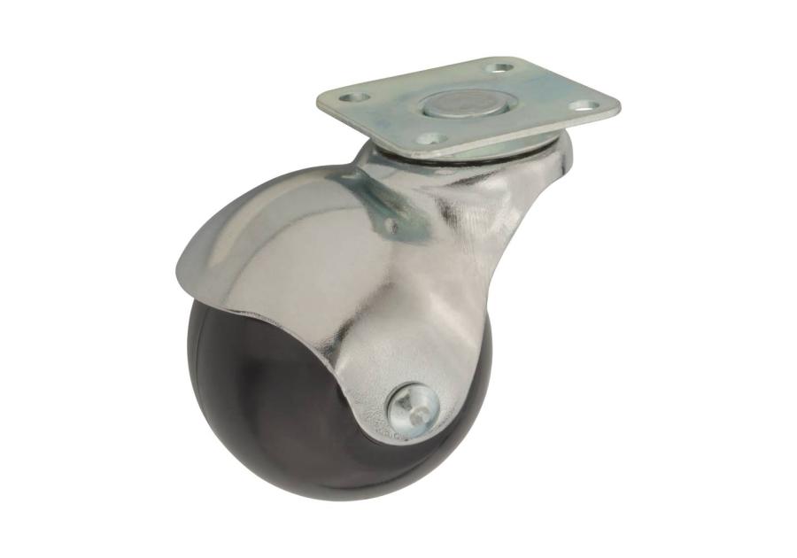 Zdjęcie: Kółko meblowe kulowe 50 mm, 45 kg, płyta obrotowa METRO