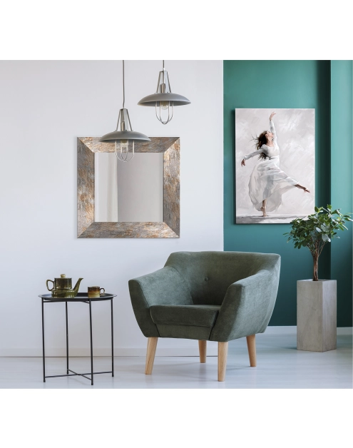 Zdjęcie: Lustro Hollywood 60x60 cm Ac STYLER