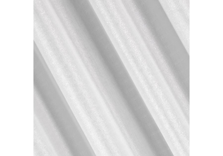 Zdjęcie: Zasłona Carina 140x250 cm biała na przelotkach EUROFIRANY