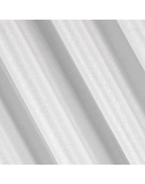 Zdjęcie: Zasłona Carina 140x250 cm biała na przelotkach EUROFIRANY