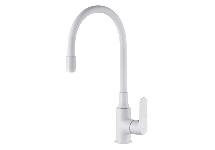 Zdjęcie: Bateria zlewozmywakowa Joga plus biała INVENA