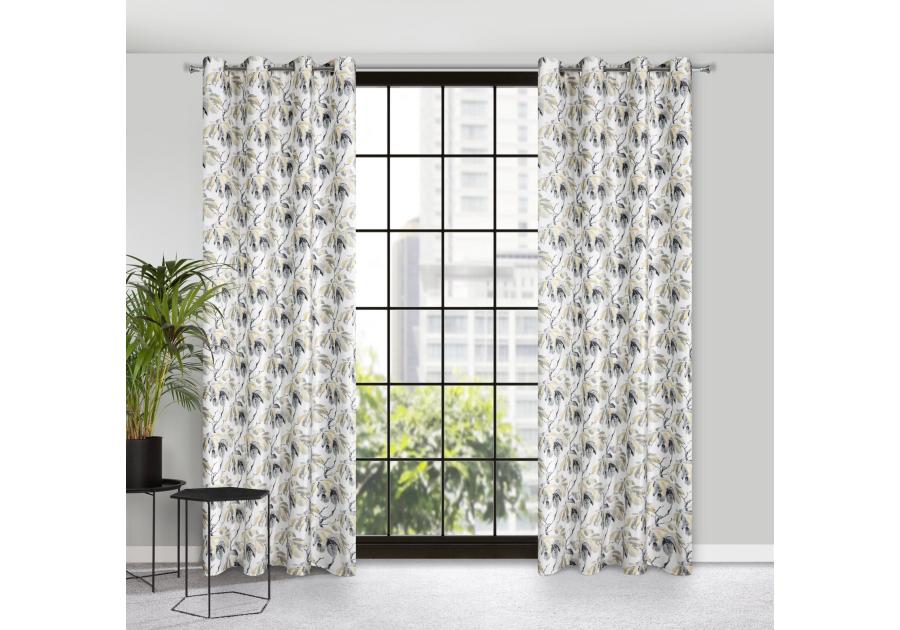 Zdjęcie: Zasłona gotowa Melisa 140x250 cm biały EUROFIRANY