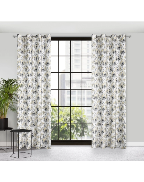 Zdjęcie: Zasłona gotowa Melisa 140x250 cm biały EUROFIRANY