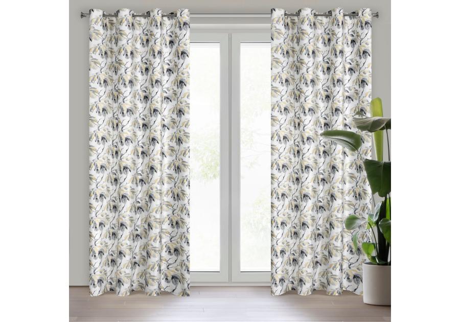 Zdjęcie: Zasłona gotowa Melisa 140x250 cm biały EUROFIRANY