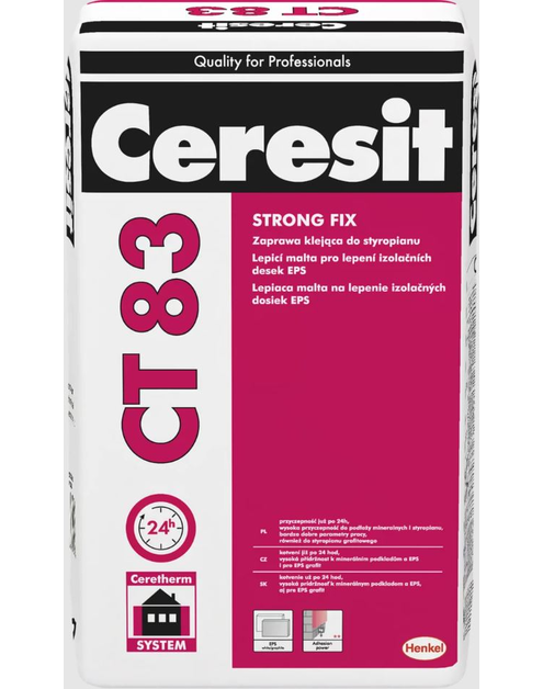 Zdjęcie: Zaprawa do styropianu CT83 25 kg CERESIT