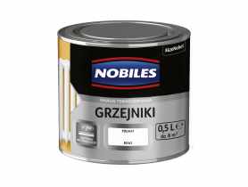 Farba emalia do grzejników 0,5 L biała NOBILES