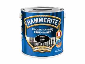 Farba do metalu 2,5 L czarny połysk HAMMERITE