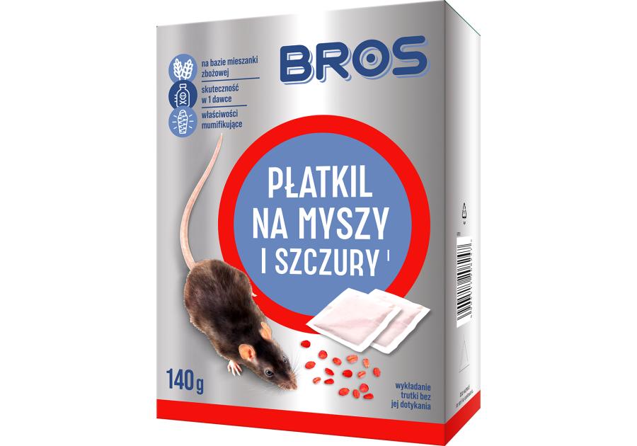 Zdjęcie: Płatki na myszy i szczury 140 g BROS
