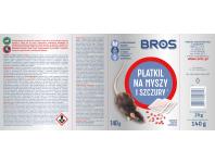 Zdjęcie: Płatki na myszy i szczury 140 g BROS