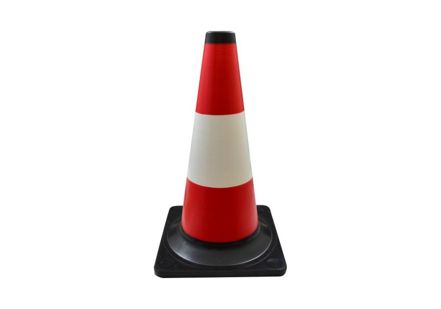 Zdjęcie: Pachołek drogowy biało-czerwony 40 cm METRO