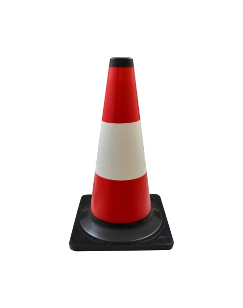 Zdjęcie: Pachołek drogowy biało-czerwony 40 cm METRO