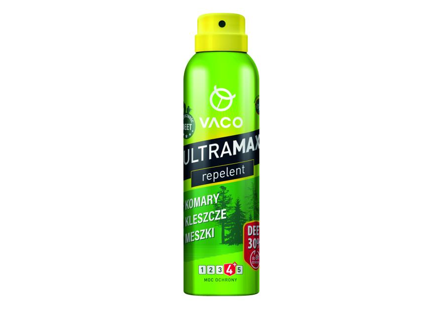 Zdjęcie: Spray na komary, kleszcze i meszki Deet 30% 170 ml Ultramax VACO