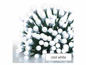 Lampki choinkowe 50 LED kulki 2,5 m IP20 CW EMOS