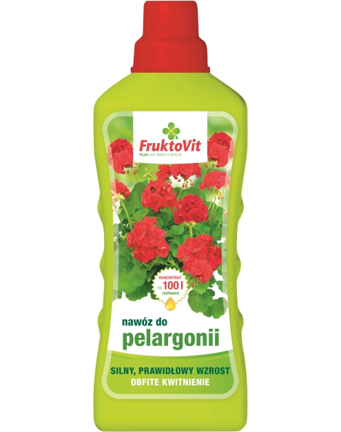 Zdjęcie: Nawóz płynny do pelargonii 1,1 kg FRUKTOVIT PLUS