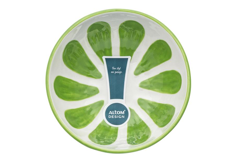 Zdjęcie: Miska ceramiczna Tropicana limonka 12,5 cm 330 ml ALTOM DESIGN