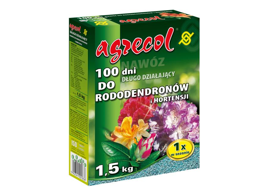 Zdjęcie: Nawóz do rododendronów i hortensji 100 dni 1,5 kg AGRECOL