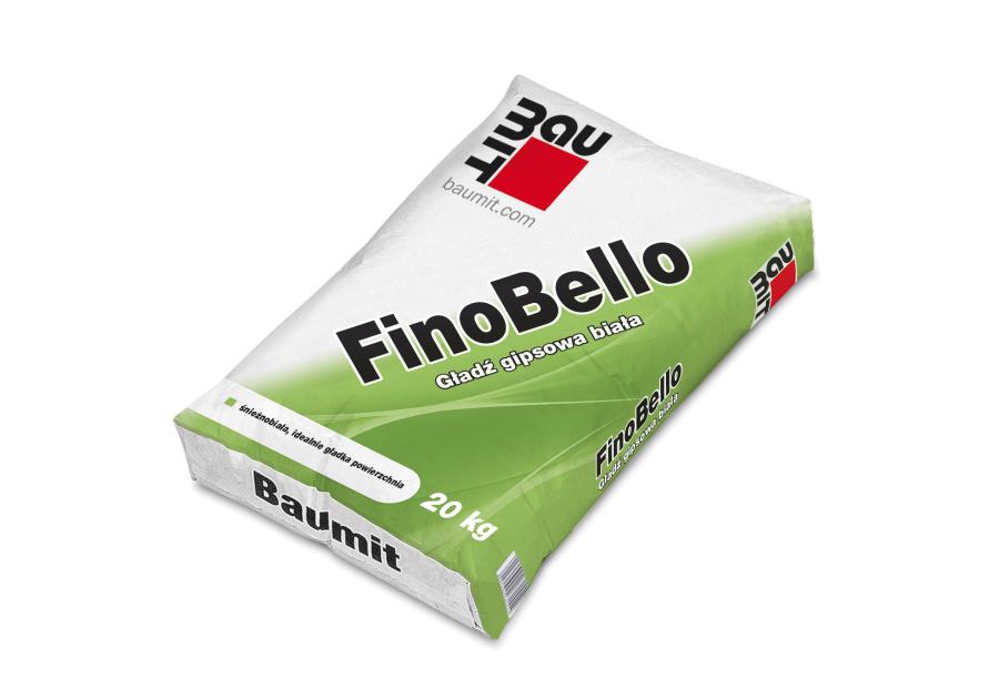 Zdjęcie: Gładź gipsowa biała FinoBello 20 kg BAUMIT