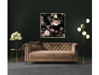 Zdjęcie: Obraz Canvas Framed  65x65 cm Fa017 Copper Flowers Gr STYLER