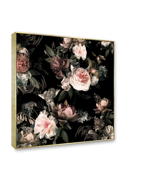 Zdjęcie: Obraz Canvas Framed  65x65 cm Fa017 Copper Flowers Gr STYLER