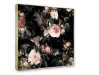 Zdjęcie: Obraz Canvas Framed  65x65 cm Fa017 Copper Flowers Gr STYLER