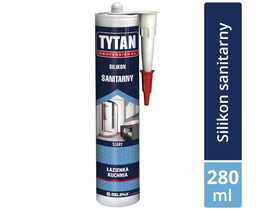 Silikon sanitarny szary 280 ml TYTAN PROFESSIONAL