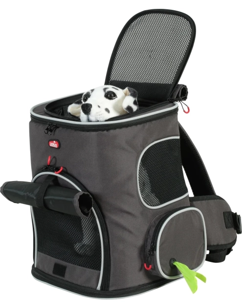 Zdjęcie: Plecak do transportu psa, kota z kieszenią na laptopa 33x29x40 cm ZOLUX