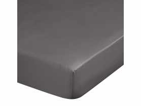Prześcieradło z gumką Nova 160x200 cm stalowe EUROFIRANY