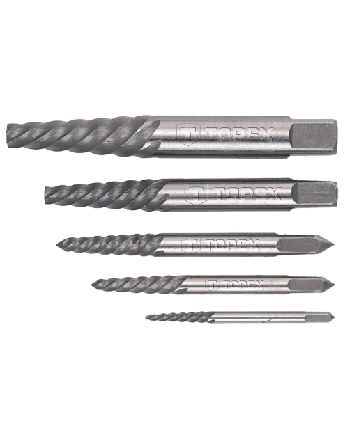 Zdjęcie: Wykrętaki do śrub, zestaw 5 sztuk TOPEX