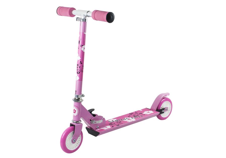 Zdjęcie: Hulajnoga składana dla dzieci różowa PATIO