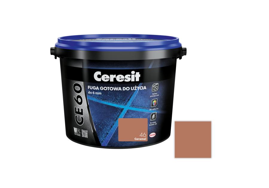 Zdjęcie: Fuga CE 60 Caramel 2 kg CERESIT