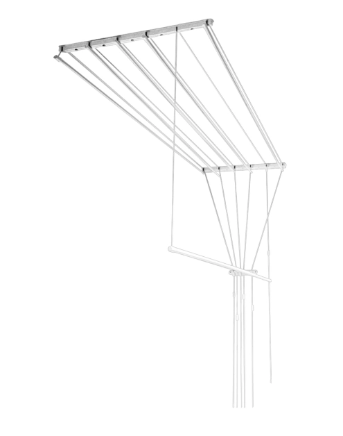 Zdjęcie: Suszarka sufitowa Milena 6 prętów 1,3 m ALSEA