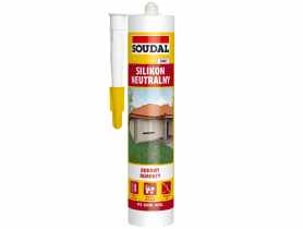 Silikon neutralny 280 ml biały SOUDAL