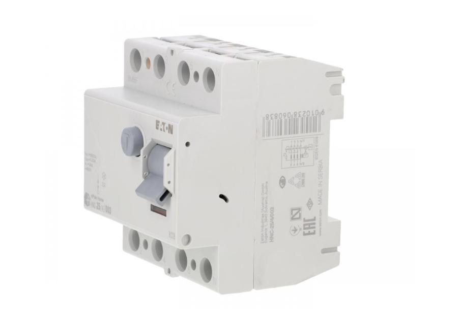 Zdjęcie: Wyłącznik różnicowy Eaton HNC-25/4/0,03 ELEKTRO-PLAST