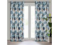 Zdjęcie: Zasłona gotowa Malta 140x250 cm granatowy EUROFIRANY